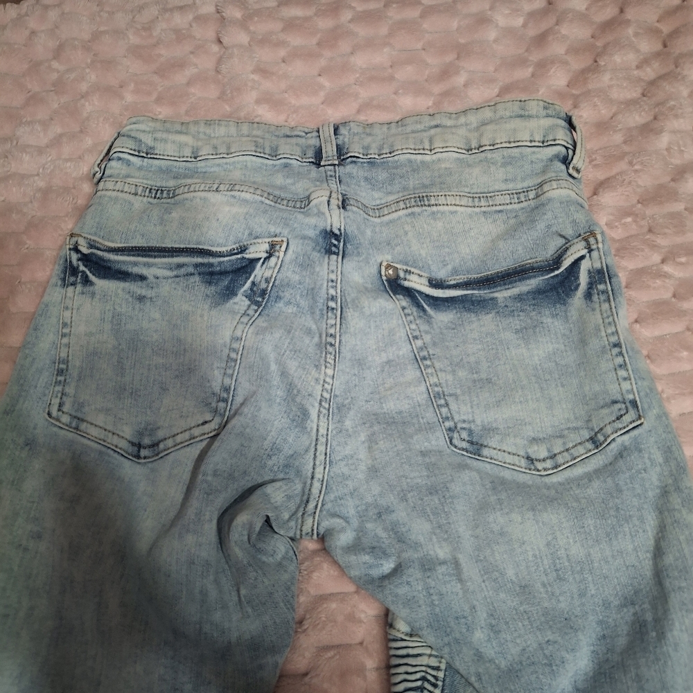 H&M Men's Light Blue Skinny Jeans- Mens Sz 29 - Picture 8 of 8